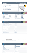 Sample autoDNA Vehicle History Report for Belgian vehicles - thumbnail
